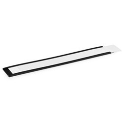Durable Magnetic C-Profile Strips 30x200mm Charcoal Pack Of 5