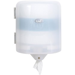 Livi Centrefeed Hand Towel Dispenser White 