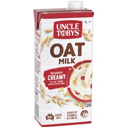 Uncle Toby's Oat Milk 1L Carton of 8