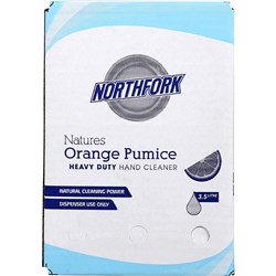 Northfork Natures Orange Pumice Hand Cleaner Refill 3.5 Litre For Industrial Dispenser