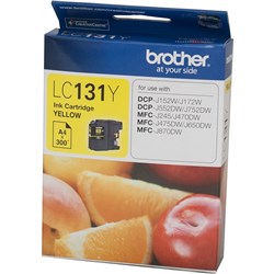 Brother LC-131Y Ink Cartridge Yellow