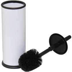 Compass Powder Coated Toilet Brush White 