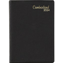 Cumberland Pocket Diary A7 Day To Page Black