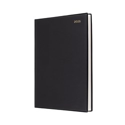 Collins Belmont Desk Diary A4 Day To Page Black
