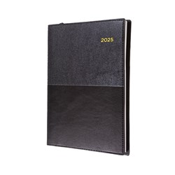 Collins Vanessa Diary A5 2 Days To Page Black