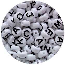 EC Pony Beads Alphabet 10mm Assorted Colours Pack of 350
