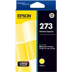 Epson 273 Claria Premium Ink Cartridge Yellow