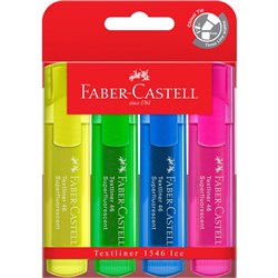 Faber-Castell Textliner Highlighter Ice Assorted Pack Of 4