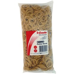 Esselte Superior Rubber Bands Size 28 Bag 500gm 