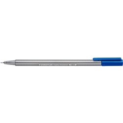 Staedtler 334 Triplus Fineliners 0.3mm Blue Pack of 10