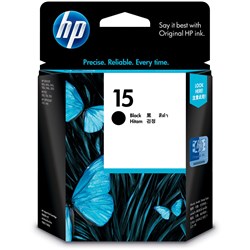 HP 15 Ink Cartridge Black C6615DA