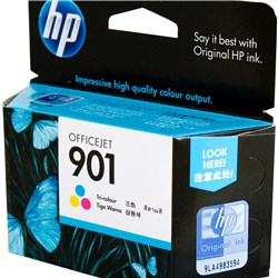 HP 901 OfficeJet Ink Cartridge Tri Colour CC656AA