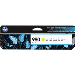 HP 980 Ink Cartridge Yellow D8J09A