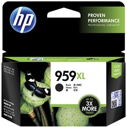 HP 959XL Ink Cartridge High Yield Black L0R42AA