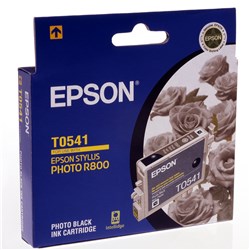 Epson T0541 UltraChrome Hi-Gloss Ink Cartridge Photo Black