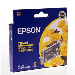 Epson T0544 UltraChrome Hi-Gloss Ink Cartridge Yellow