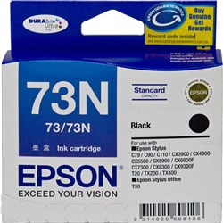 Epson 73/73N DURABrite Ultra Ink Cartridge Black