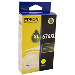 Epson 676XL DURABrite Ultra Ink Cartridge High Yield Yellow