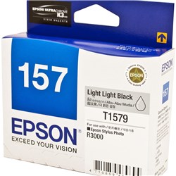 Epson T1579 UltraChrome K3 Ink With Vivid Magenta Ink Cartridge Light Light Black