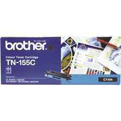 Brother TN-155C Toner Cartridge High Yield Cyan