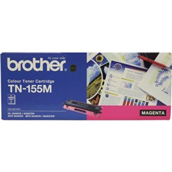 Brother TN-155M Toner Cartridge High Yield Magenta