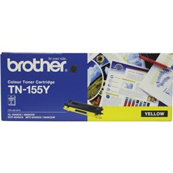 Brother TN-155Y Toner Cartridge High Yield Yellow
