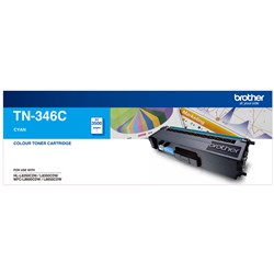 Brother TN-346C Toner Cartridge High Yield Cyan