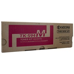 Kyocera TK-594M Toner Cartridge Magenta