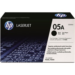 HP 05A LaserJet Toner Cartridge Black CE505A