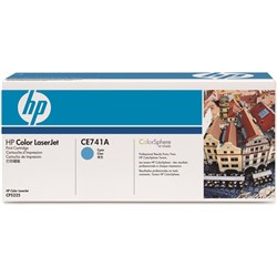 HP 307A LaserJet Toner Cartridge Cyan CE741A