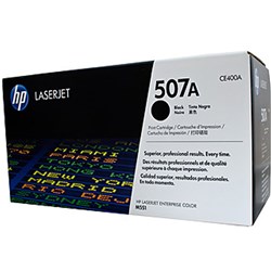 HP 507A LaserJet Toner Cartridge Black CE400A