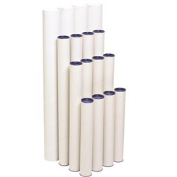 Marbig Mailing Tubes 60mm x 720mm Pack Of 4 