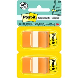 Post-It 680-OE2 Flags Twin Pack 25x43mm Orange Pack of 2  