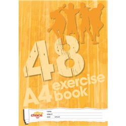 Office Choice Exercise Book A4 8mm Ruled 48 Page  