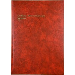 Collins Account 3880 Series A4 Journal Red 