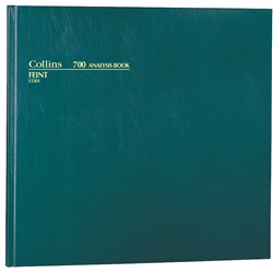 Collins Analysis 700 Series 297x315mm Feint Only 