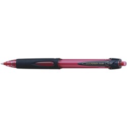 Uni SN220 Power Tank Ballpoint Pen Retractable Medium 1mm Red