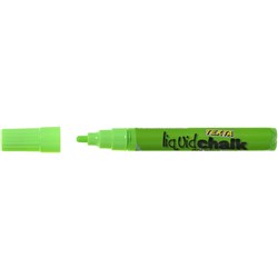 Texta Liquid Chalk Marker Dry Wipe Bullet 4.5mm Green 