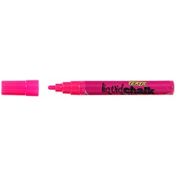 Texta Liquid Chalk Marker Dry Wipe Bullet 4.5mm Pink 