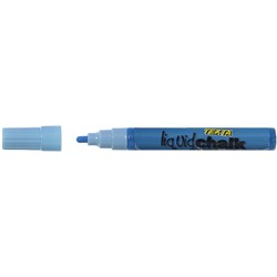 Texta Liquid Chalk Marker Dry Wipe Bullet 4.5mm Blue 