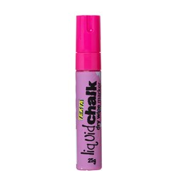 Texta Jumbo Liquid Chalk Marker Dry Wipe Chisel 15mm Pink