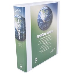 Cumberland Earthcare Insert Binder A4 2D Ring 40mm 70% Recycled White