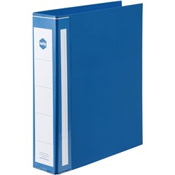 Marbig Enviro Deluxe Wide Capacity Binder A4 2D Ring 50mm Blue