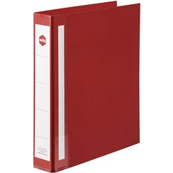 Marbig Enviro Deluxe Wide Capacity Binder A4 4D Ring 38mm Red