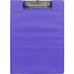 Marbig PVC Clipfolder A4 Summer Colour Purple 