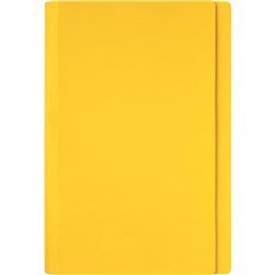 Marbig Manilla Folders Foolscap Yellow Box Of 100 