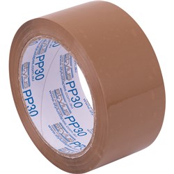 Stylus PP30 Packaging Tape 48mmx75m Brown Pack of 6
