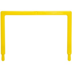 Avery Tubeclip File U Piece U Piece Only Yellow Pack Of 25