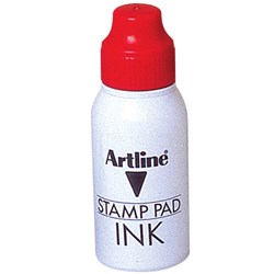 Artline Stamp Pad Ink ESA-2N 50CC Red 