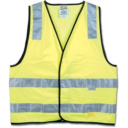 Maxisafe Hi-Vis Day Night Safety Vest 3XL Yellow 